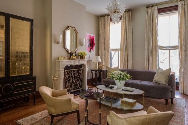 Colorful New York Home With Chic Feminine Charm | Living room new .