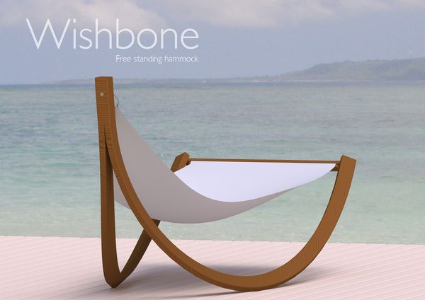 Wishbone by Ben Nicholson, via Behance | Patio hammock, Hammock .