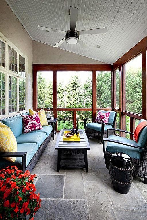 36 Comfy And Relaxing Screened Patio And Porch Design Ideas | Home .