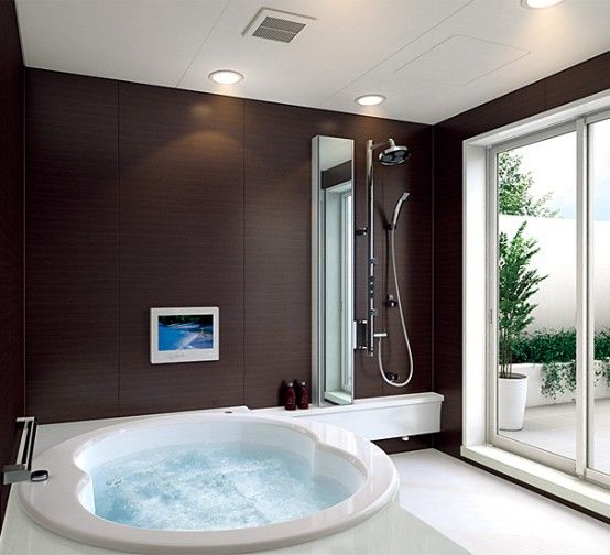 Modern Small Bathroom Layouts from INAX | Bathroom design small .