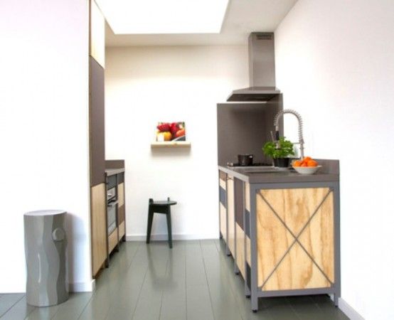 Constructive Kitchen With Industrial And Minimalist Touches (com .
