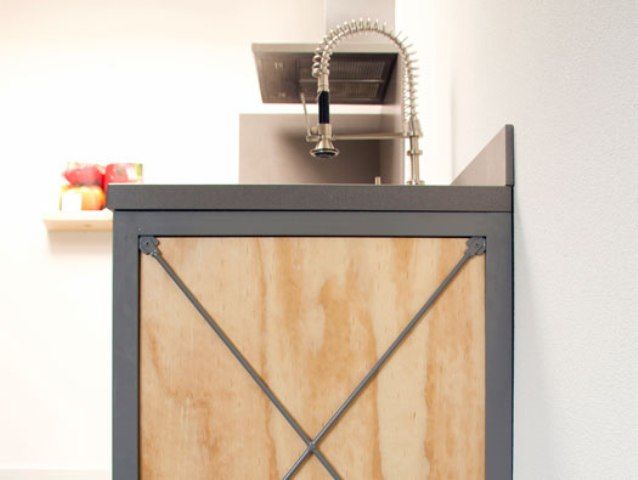 Constructive Kitchen With Industrial And Minimalist Touches в 2020 .