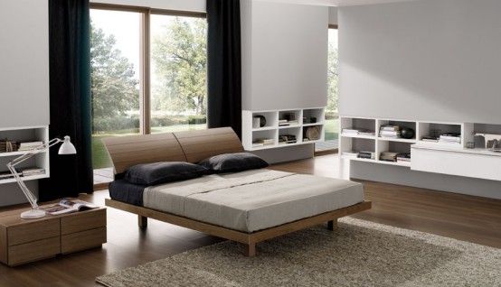 Contemporary Bedroom Layouts with MisuraEmmes Beds | Bedroom .