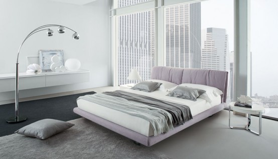 Contemporary Bedroom Layouts with MisuraEmme's Beds - DigsDi