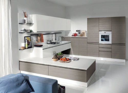 Contemporary kitchen / wood / lacquered / high gloss MASCA EVO .