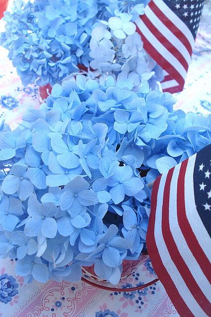 Cool 4th July Centerpieces In National Colors | 4th of july, July .