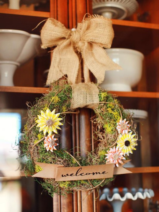 Cool And Colorful Thanksgiving Wreaths Ideas