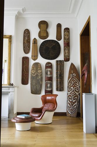 Wednesday Classics, A Belgian Interior | | African home decor .