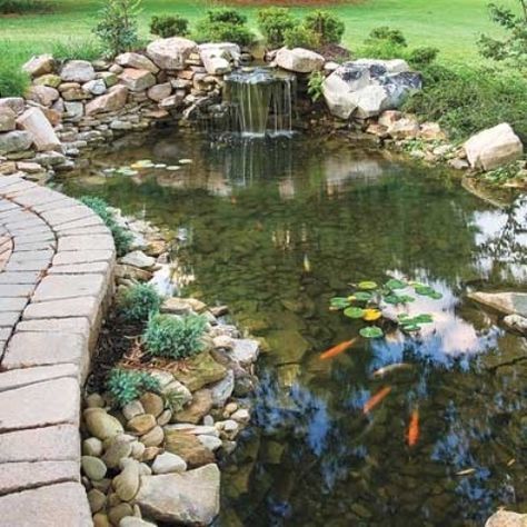 53 Cool Backyard Pond Design Ideas | DigsDigs | Fish pond gardens .
