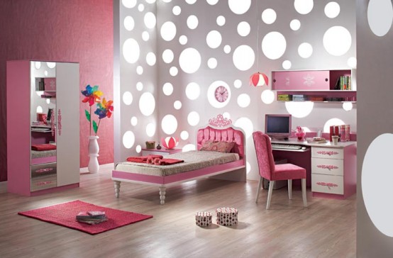15 Cool Ideas For Pink Girls Bedrooms - DigsDi