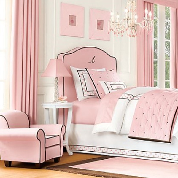12 Cool Ideas For Black And Pink Teen Girl's Bedroom | Kidsoman