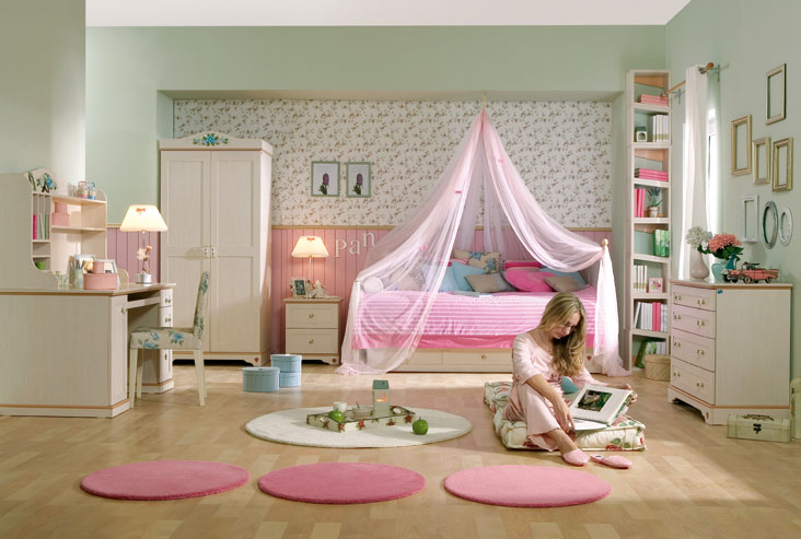 15 Cool Ideas For Pink Girls Bedrooms | My desired ho