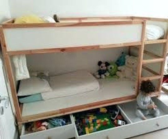 Cool Ikea Kura Beds Ideas For Your Kids Rooms 16 | Ikea kura bed .