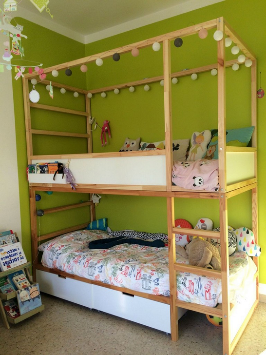 30+ Cool Ikea Kura Beds Ideas For Your Kids Rooms - TRENDUHO