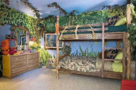 I will have a jungle room in my someday house. Probably the kids .