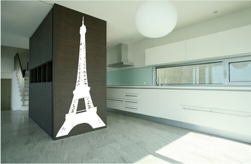 Cool-Paris-Themed-Room-Ideas-and-Items-with-white-black-ki… | Flic