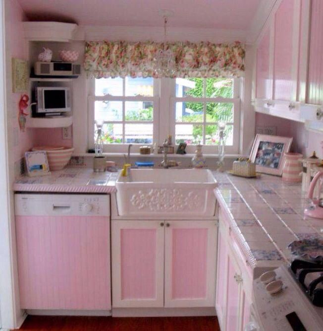 Shabby Chic Kitchen Designs (With images) | Shabby chic kitchen .