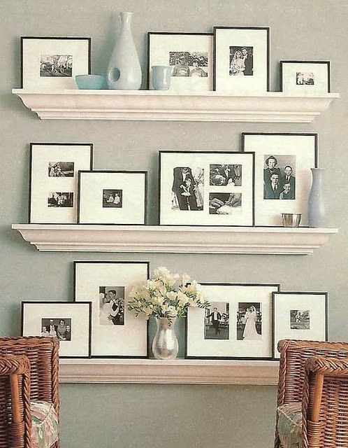 34 Cool Ways To Use Picture Ledges For Home Décor | DigsDigs | out .