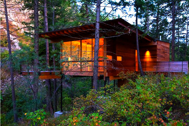 6 Cozy Cabins-Flathead Lake Cabin « Inhabitat – Green Design .