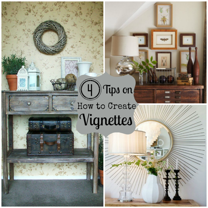 How to Create a Vignette {do it yourself decoratin