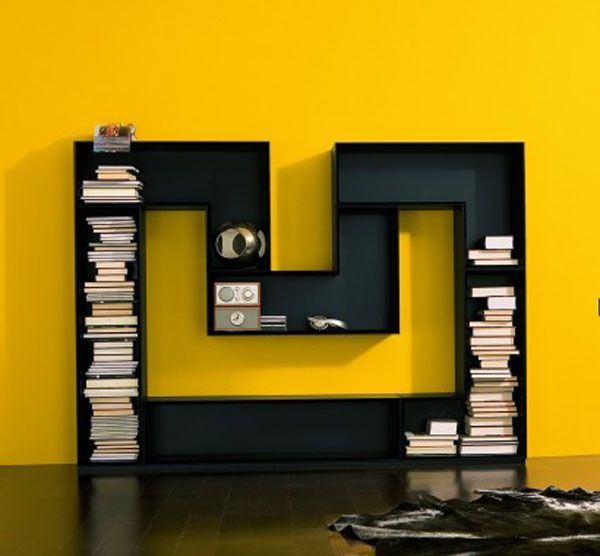 The 25 Most Creative Furniture Designs | Bookcase design, Unique .
