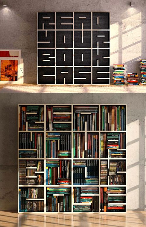 Creative Bookcase Designs | Creative bookcases, Bookcase design .