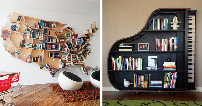 75 Of The Most Creative Bookshelves Ever | Bored Pan
