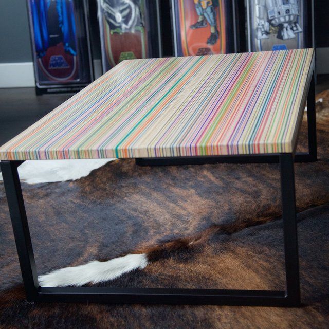skateboard-coffee-table | Skateboard furniture, Coffee table .