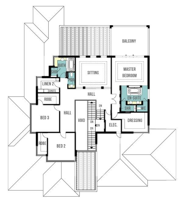 Pin by nermana orucevic on floorplans | Split level house plans .