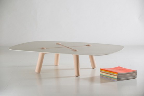 Curious Button Table By Marcello Santin And Joeri Reynaert - DigsDi