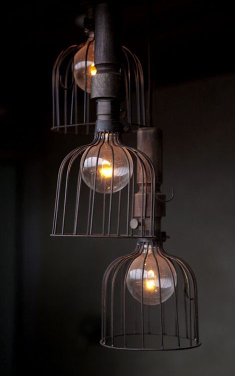 Current Lighting Trend: 25 Modern Cage Lamps | Aydınlatma .