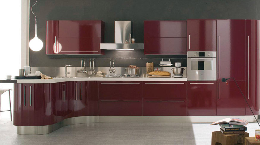 Curved KItchen from Record Cucine | Best Home News - Аll about .
