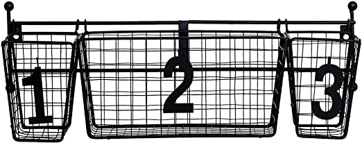 Amazon.com: JMiles UH-WS229 Numbered Hanging Storage Basket System .