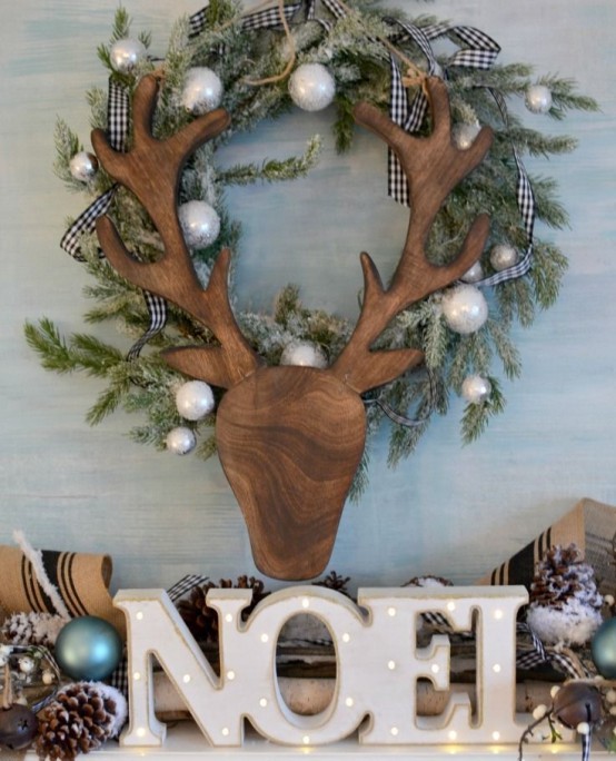 30 Cute Deer Décor Ideas For Cozy Christmas Spaces - DigsDi