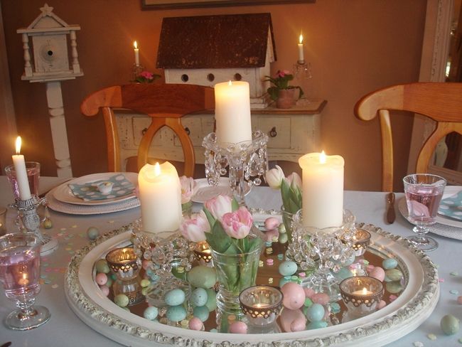 vintage easter decorations | Easter Home Decor Ideas – Robin's Egg .