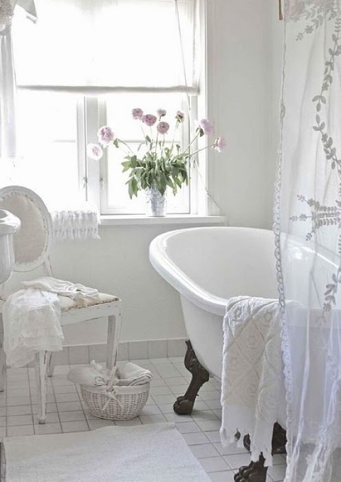 70 Delicate Feminine Bathroom Design Ideas | Chic bathroom decor .