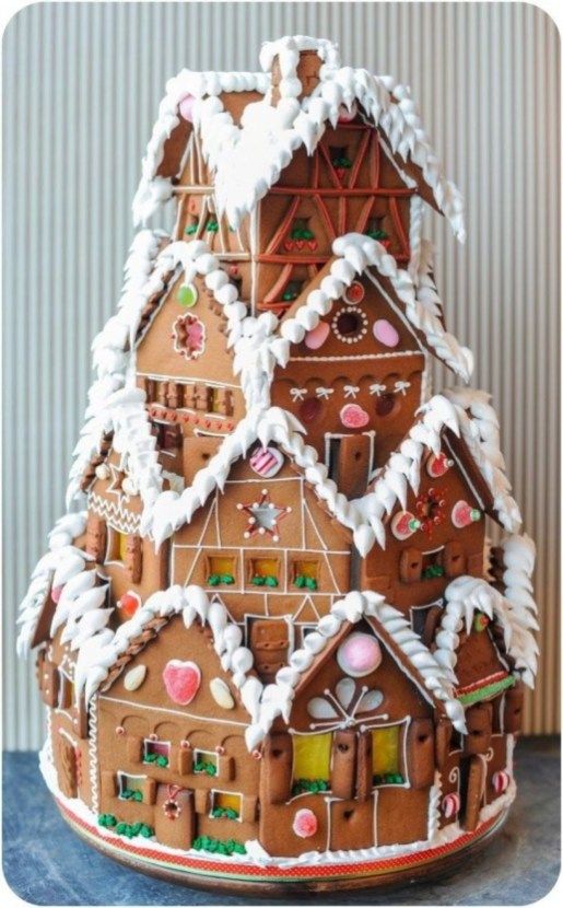 Delicious gingerbread christmas home decoration ideas 02 .