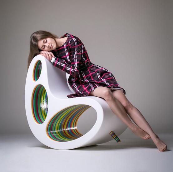 DP Chair: Ultra Modern Take On A Rocker And Lounge - DigsDi