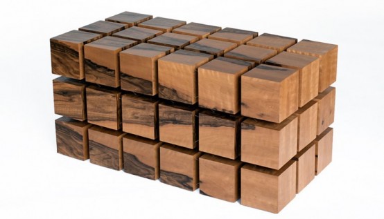 Dynamic Float Table Inspired By The Rubik's Cube - DigsDi
