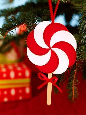 Print It: Simple Paper Ornaments | Easy christmas decorations .