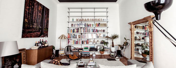 Eclectic apartment by Atelier Karasinski - Nordic Desi