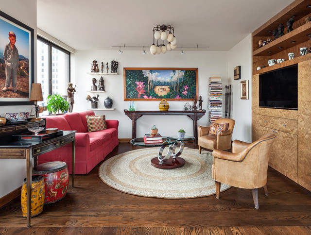 Eclectic Apartment in Manhattan - Eclectic - Family Room - New .