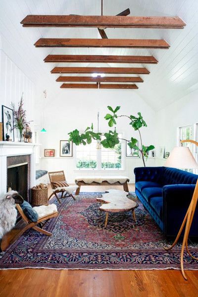Grounding Element | Eclectic living room, Living room designs .