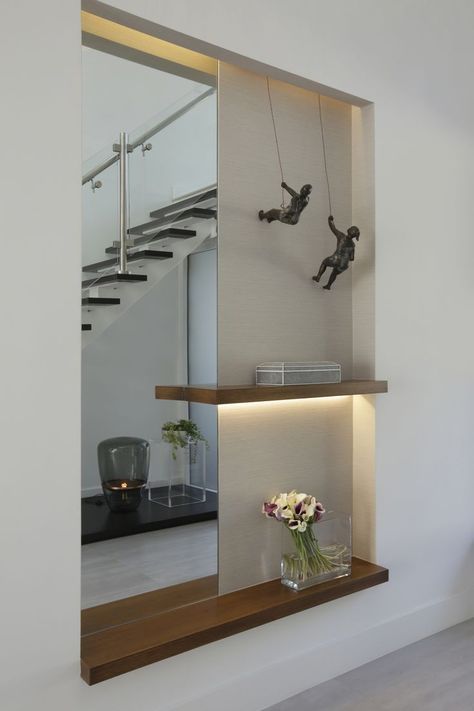 Modern Eclectic Home | Residential interior design, Foyer design .