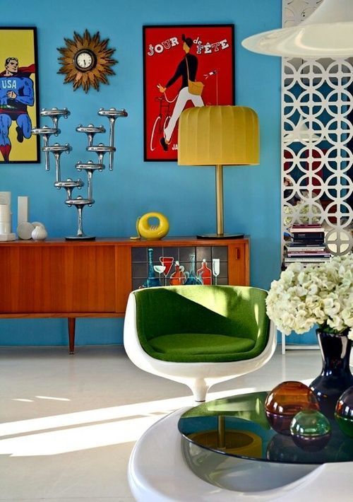 How to give your home a retro vibe (Daily Dream Decor) | Mid .