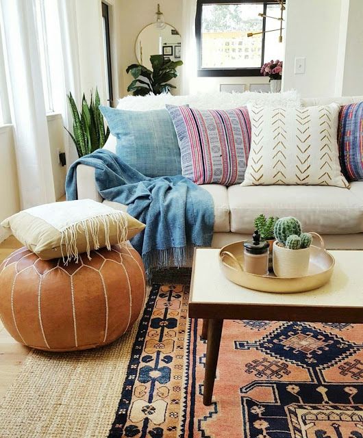 How to Achieve the Eclectic Boho-Vintage Vibe at Home Featuring .