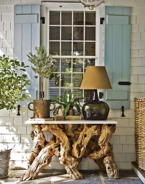 Eco Friendly Driftwood Furniture Ideas To Try in 2019 | Driftwood .