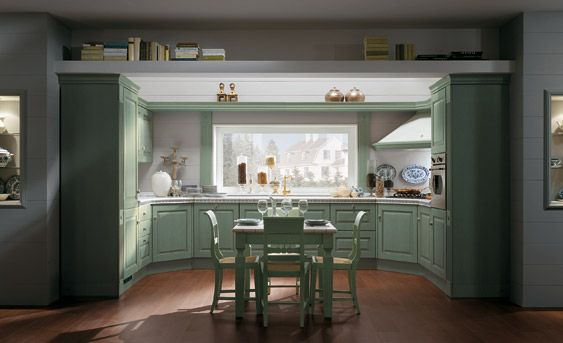 Elegant and Cozy Classic Kitchens - Absolute Classic by Scavolini .