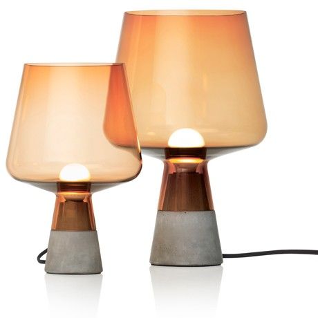 Leimu - Iittala.com | Concrete lamp, Concrete light, Glass lighti