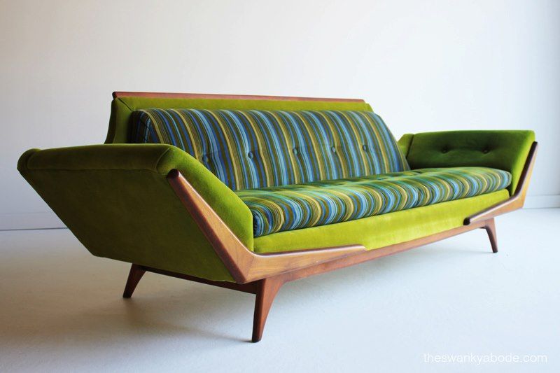 35 Elegant Mid-Century Sofas For Your Interior | Sofa design, Mid .